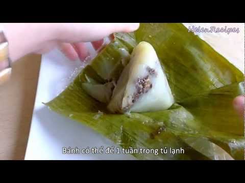 Vietnamese rice pyramid dumplings - Hoi An Food Tour