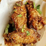 Fried chicken wings in fish sauce