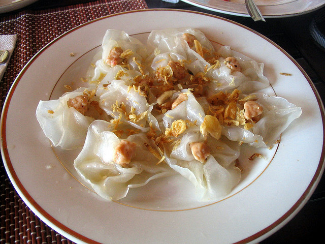 White Rose Dumplings is made by one family who makes them for all the restaurants in town