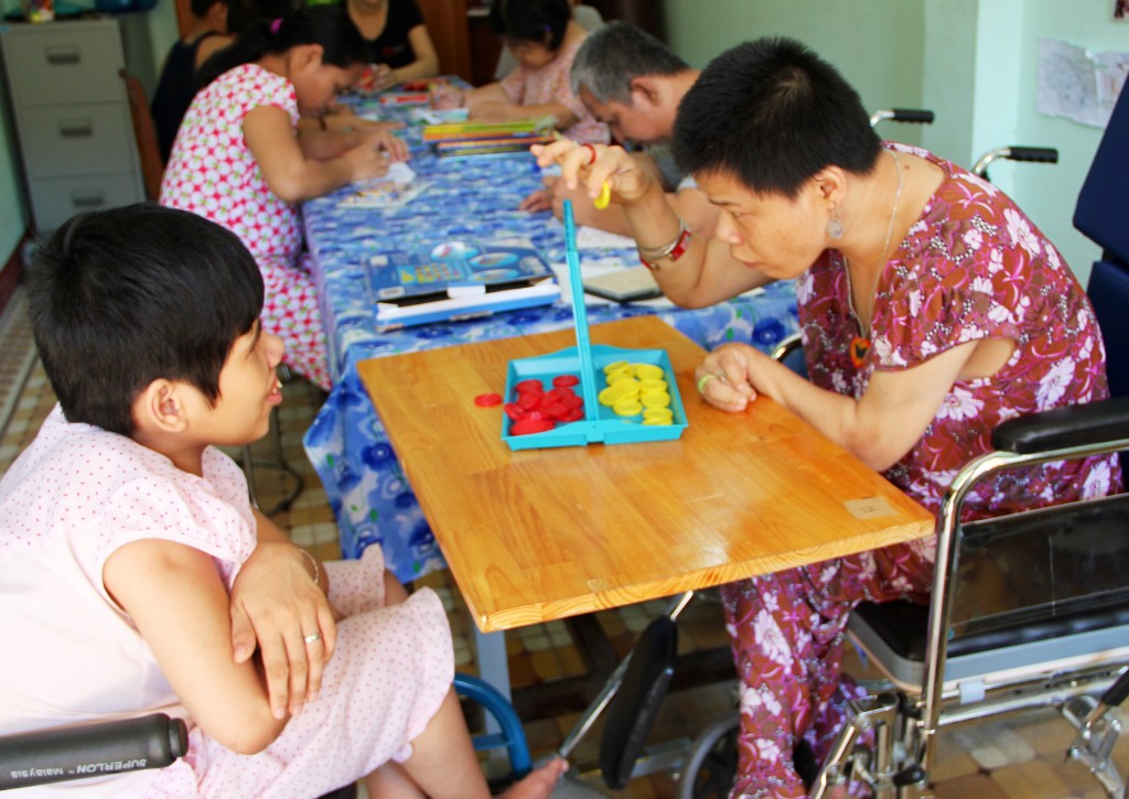 3. The disabled at Lifestart center