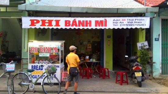 Where to eat Hoi An bread, Hoian banh mi restaurants